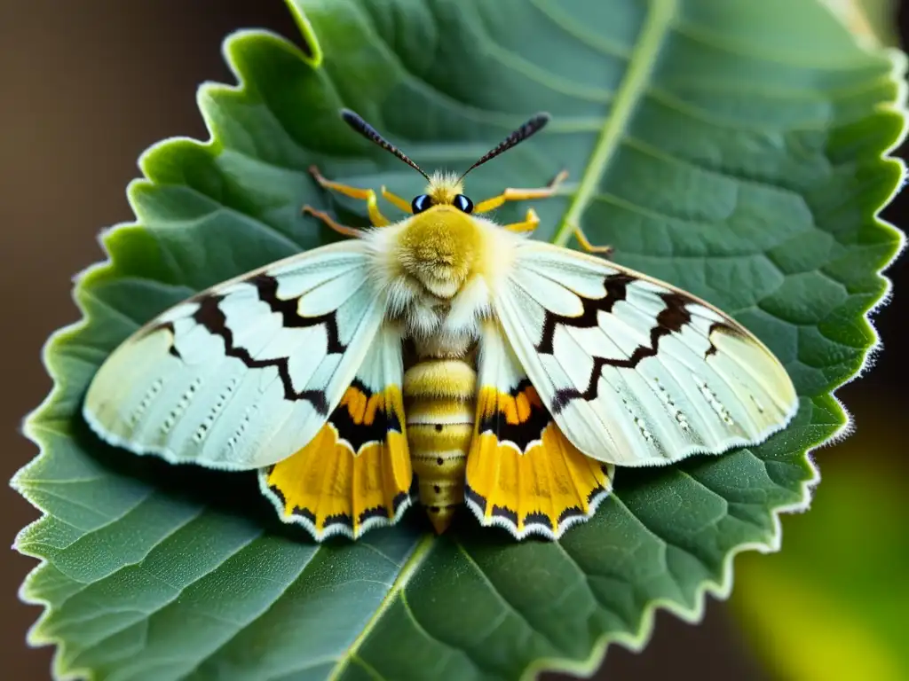 La asombrosa metamorfosis de una polilla, desde huevo hasta adulto, capturada en imágenes de alta resolución