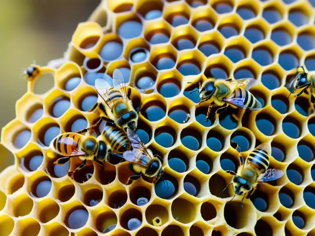 Meliponicultura: beneficios para salud a través de la meticulosa producción de miel por abejas sin aguijón en una granja vibrante y bulliciosa