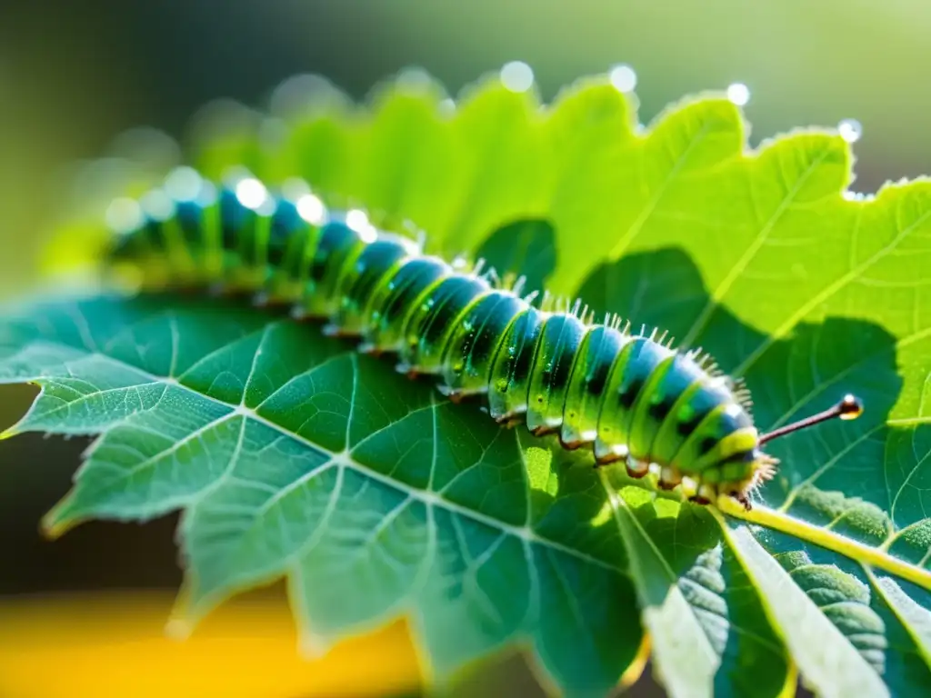 Una cautivadora vista macro de la vida natural de un insecto, con detalles increíbles y exposiciones interactivas ciclo vida insectos