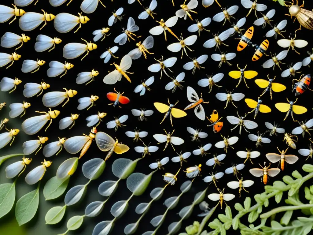 Detalle fascinante: Efecto fundador en la evolución de insectos aislados Detalle fascinante del efecto fundador en la diversidad genética y comportamiento de una población aislada de insectos