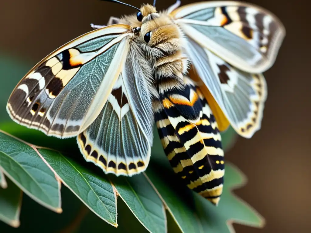 Una mariposa emergiendo de su capullo en una impresionante metamorfosis, mostrando la belleza y detalle de este proceso natural