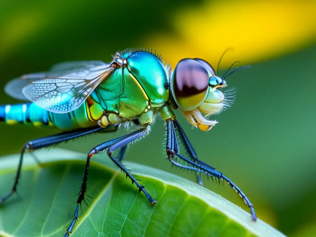 Metamorfosis de una ninfa de libélula, con detalles asombrosos de la evolución de los insectos y elementos transponibles