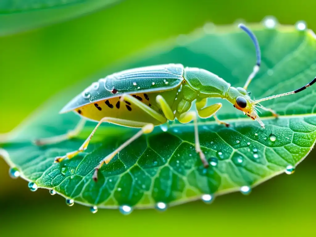 Milagrosa reproducción asexual de una pulgón hembra, destacando su adaptación biológica