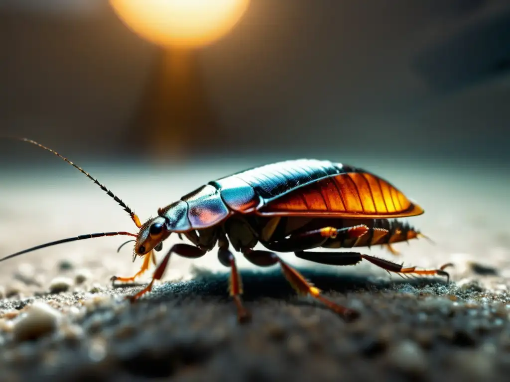 Un resistente insecto sobrevive a radiación en un entorno altamente contaminado, mostrando su capacidad de adaptación